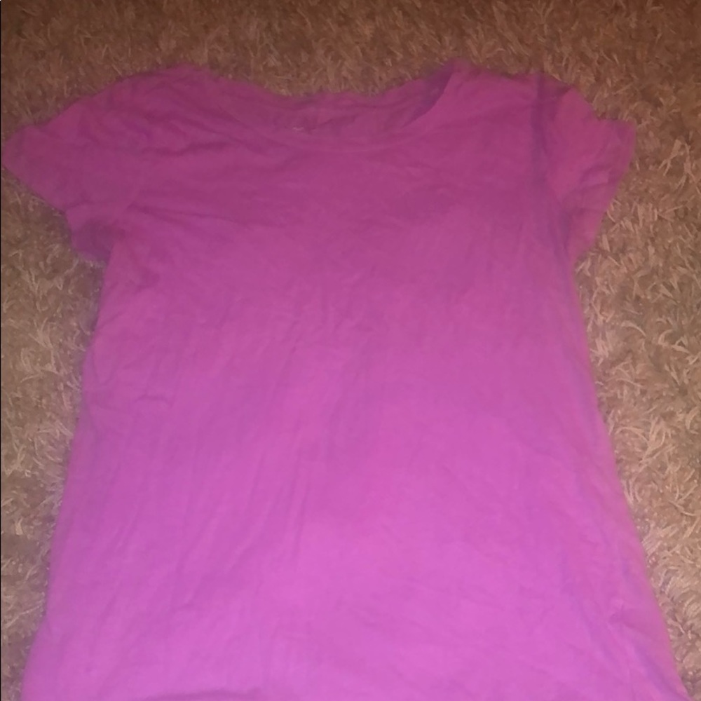 violet-purple soft t-shirt